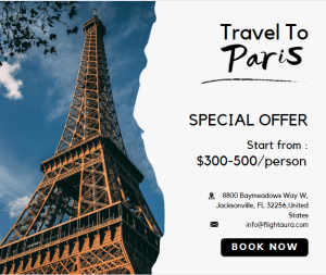 Paris Travel Packages - Paris Holiday Tour Package Deals & Offers