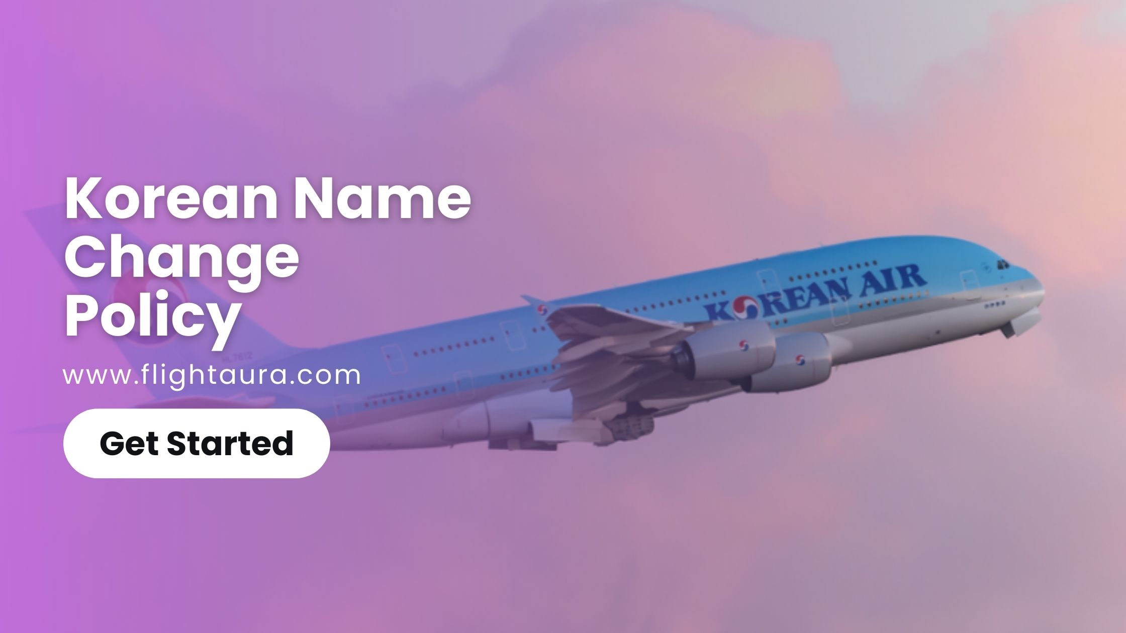 Korean Air Name Change Policy