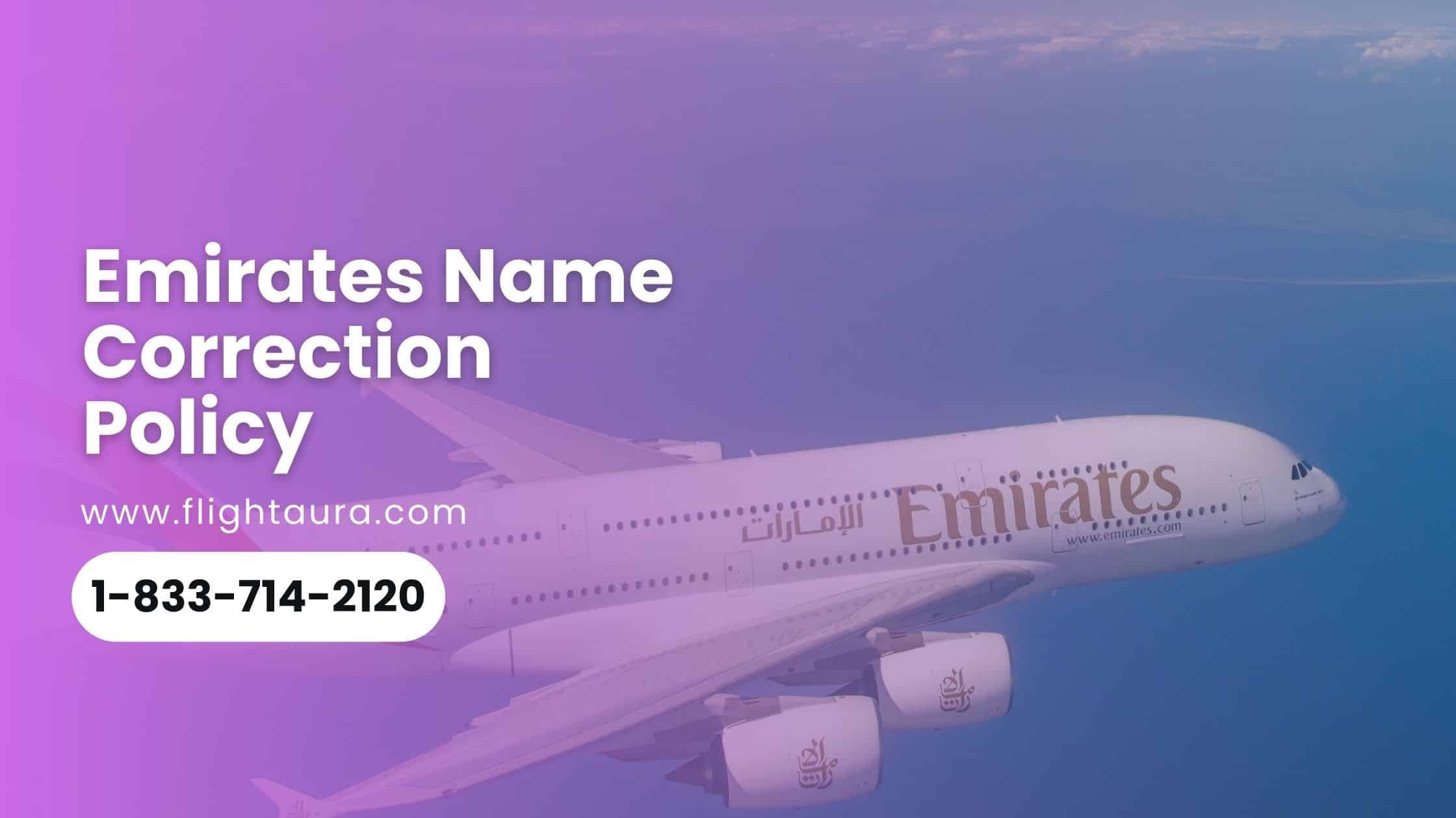 Emirates Name Change Policy