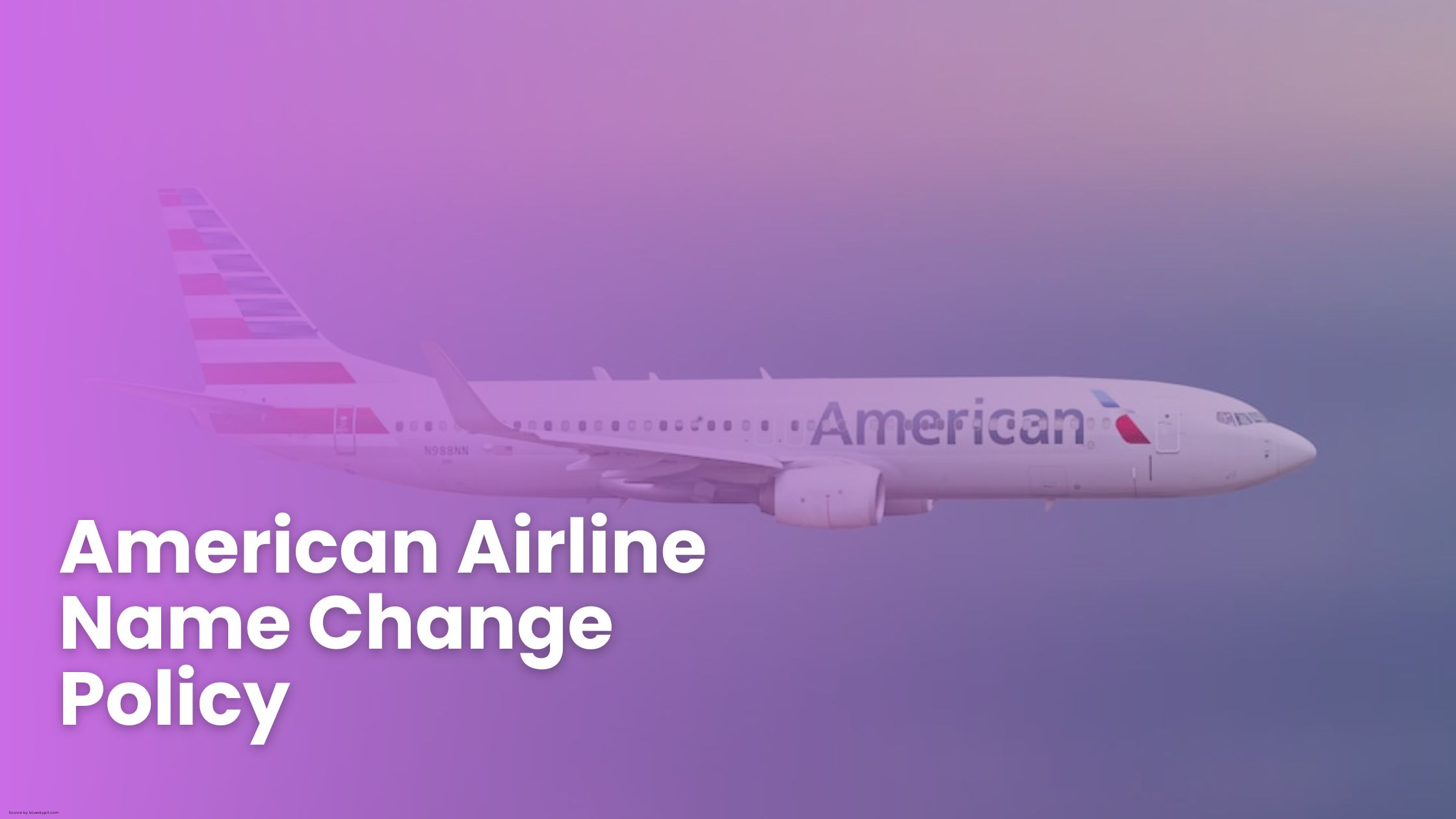 American Airlines Name Change Policy Correction Policy