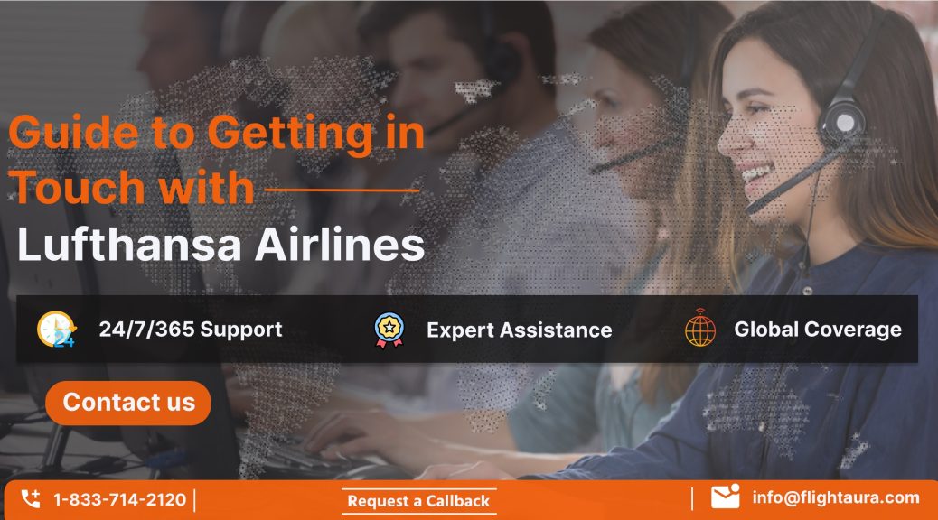 Lufthansa airlines live person