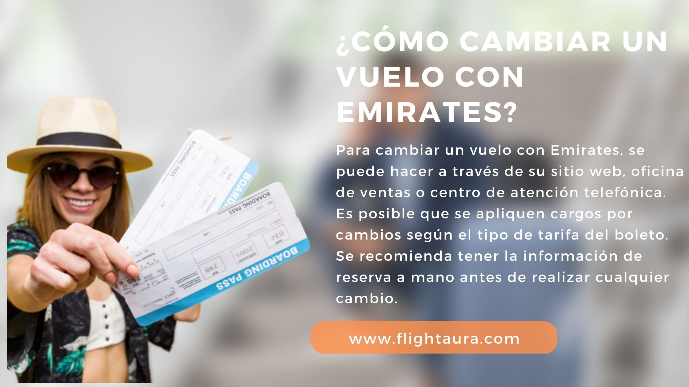 ¿Cómo cambiar un vuelo con Emirates