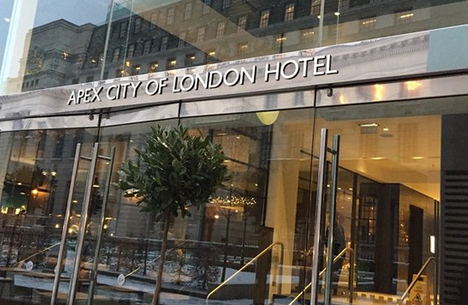 Apex City of London Hotel