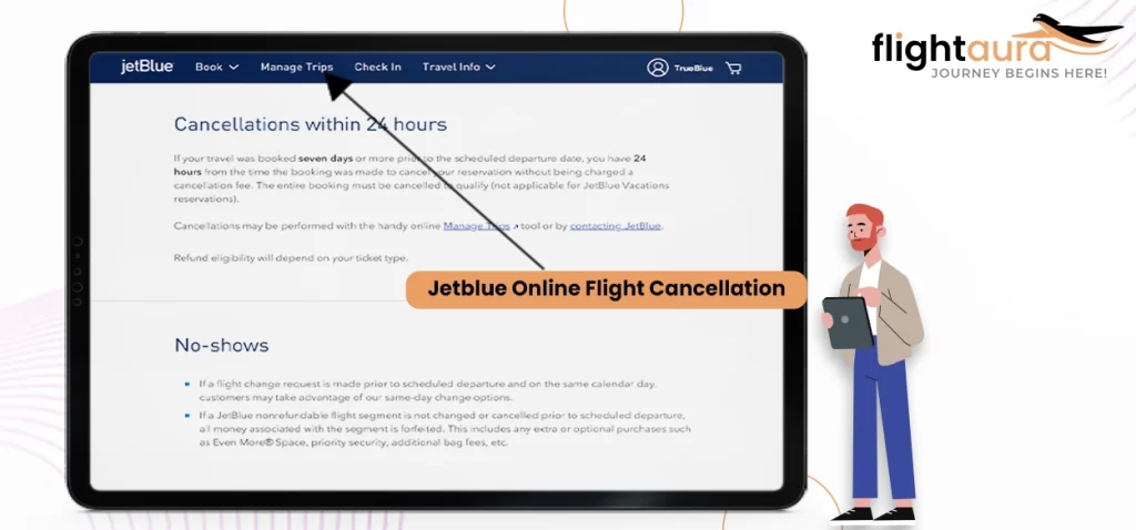 Jetblue Online Flight Cancellation