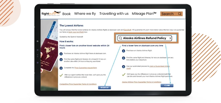 alaska airlines refund policy