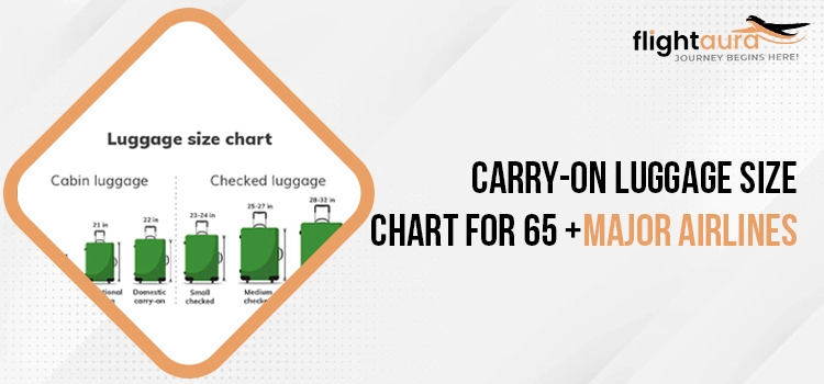 carry on luggage size chart