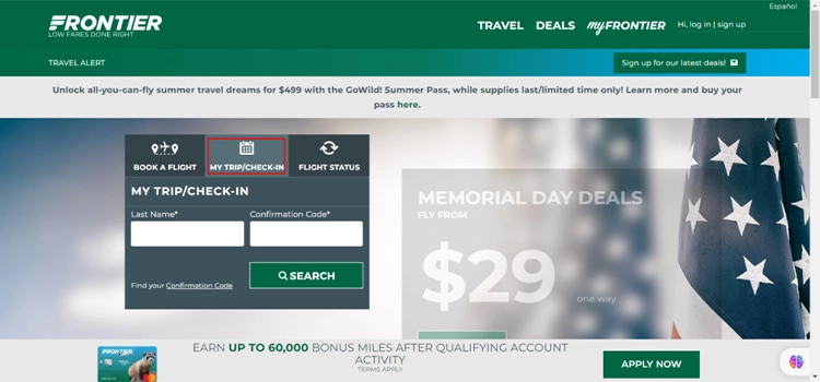 Checking Frontier Airlines Refund Status