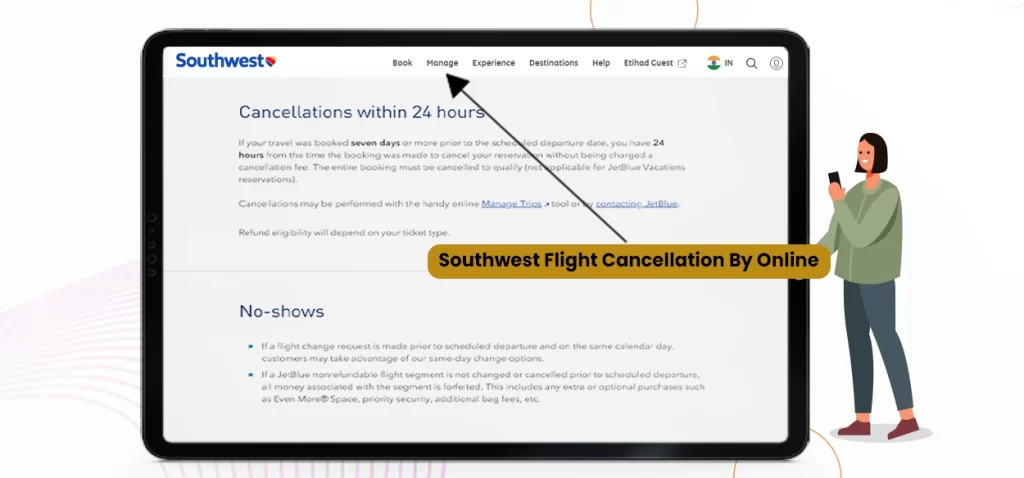 Southwest Flight Cancellation By Online