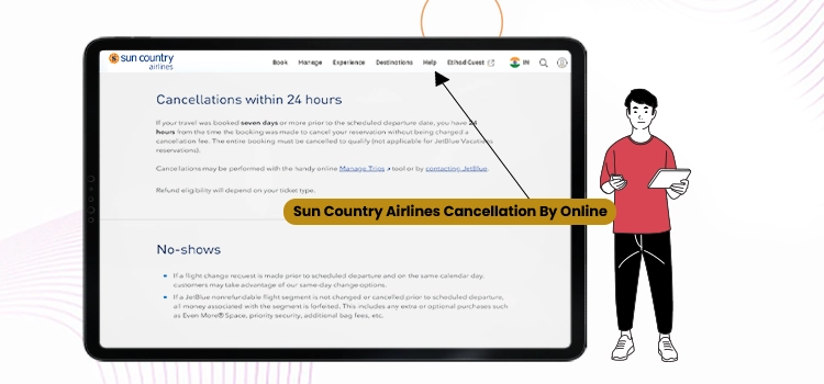 Sun Country Airlines Cancellation By Online
