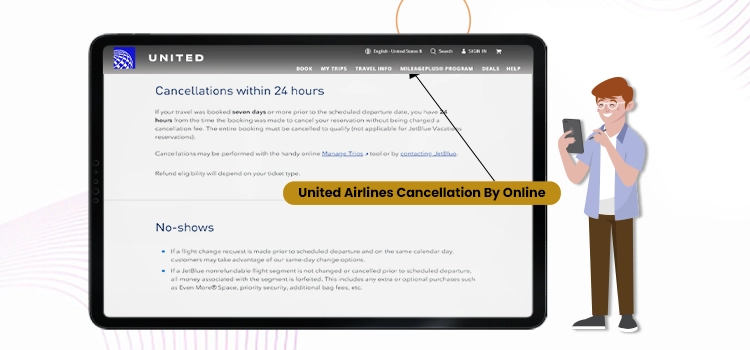 United Airlines Cancellation By Online