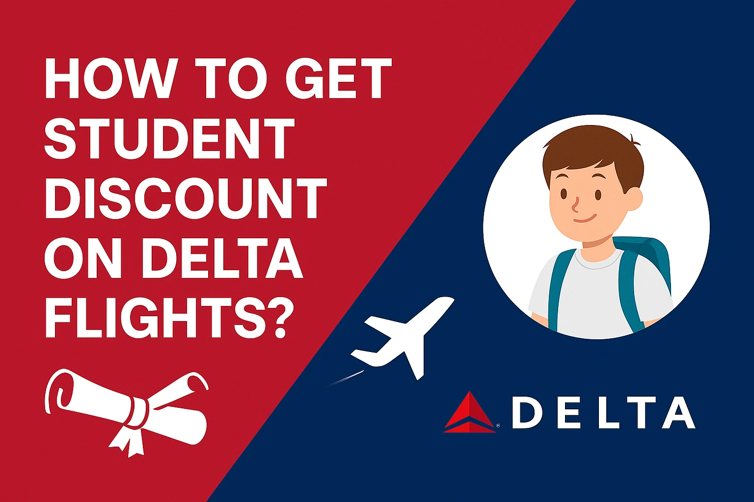 Get Student Discount on Delta Flights